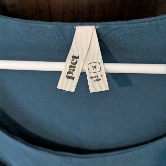 Pact long sleeve organic cotton dress medium - Picture 2 of 4